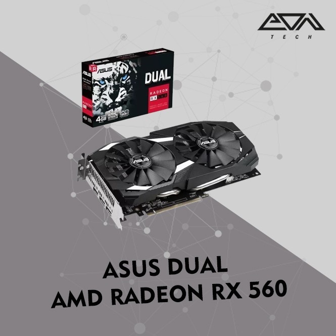 Jual VGA CARD ASUS Dual AMD Radeon RX 560 4GB GDDR5 128Bit | Shopee ...