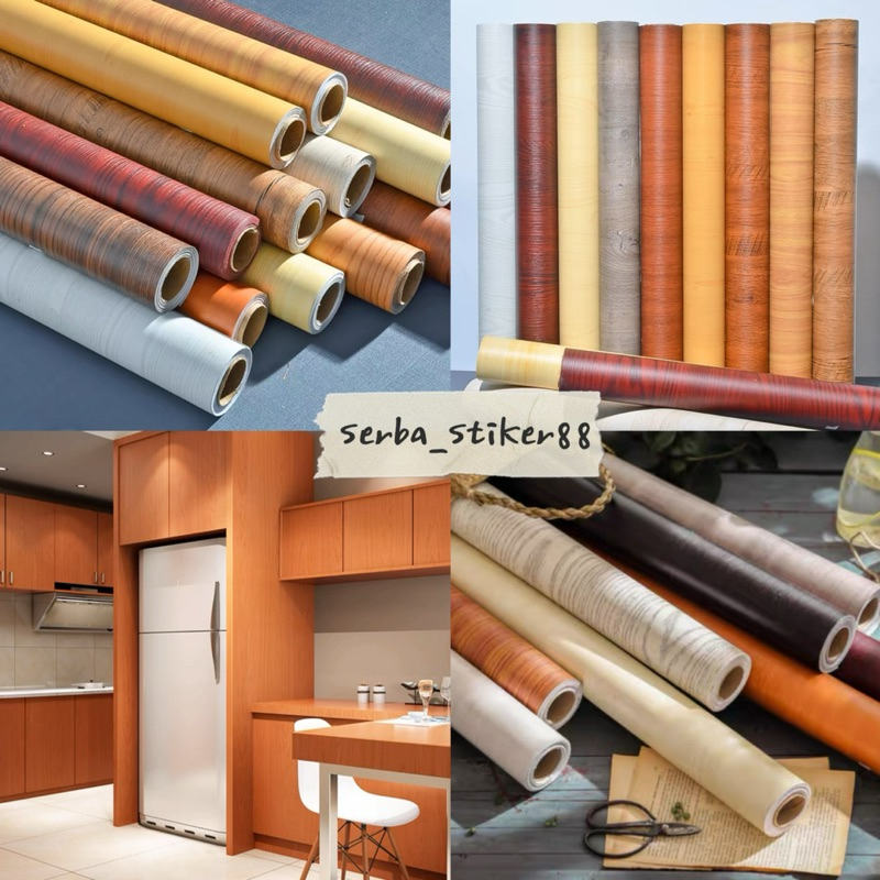 Jual Stiker Lantai Anti Air Wallpaper Pvc Vinyl L122Cm Sticker Dinding ...