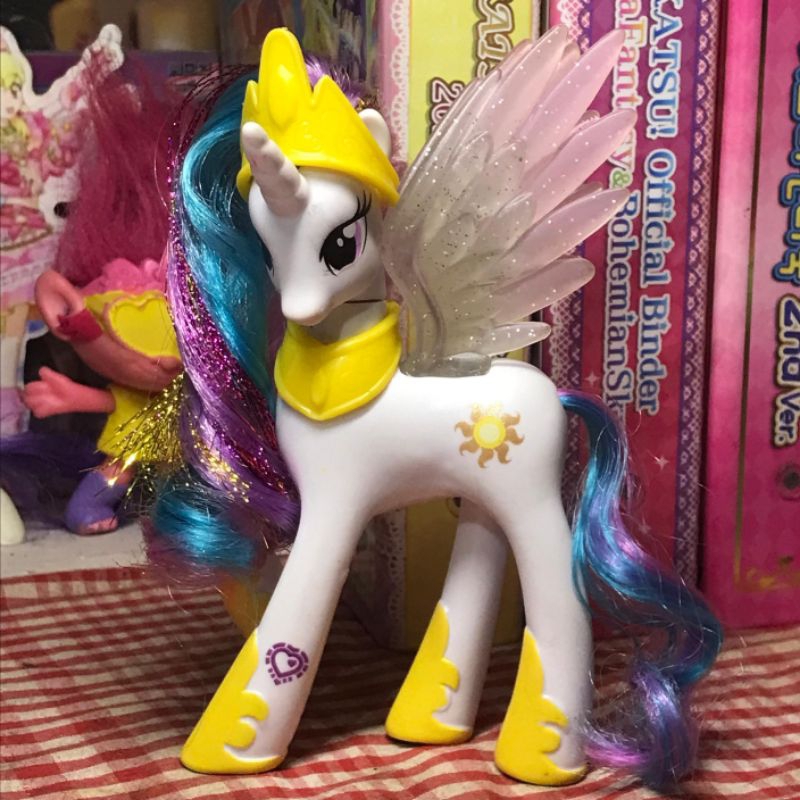 Y Little Pony Canterlot Castle Playset With Princess Celestia Figure