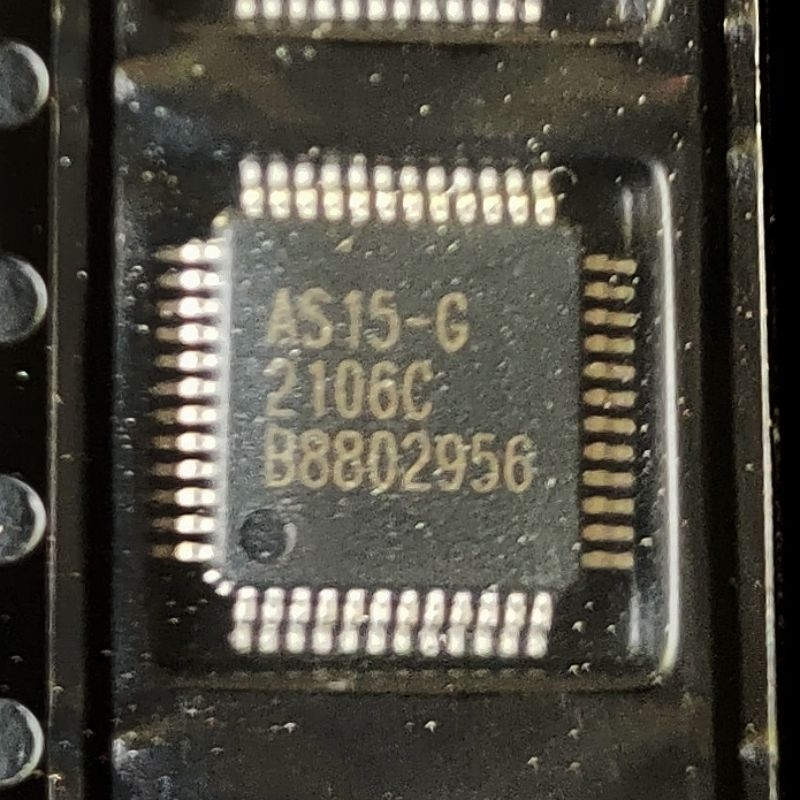 2 Circuits Intégrés AS15-F QFP-48 – Originaux, Neufs – Pour Réparation écrans