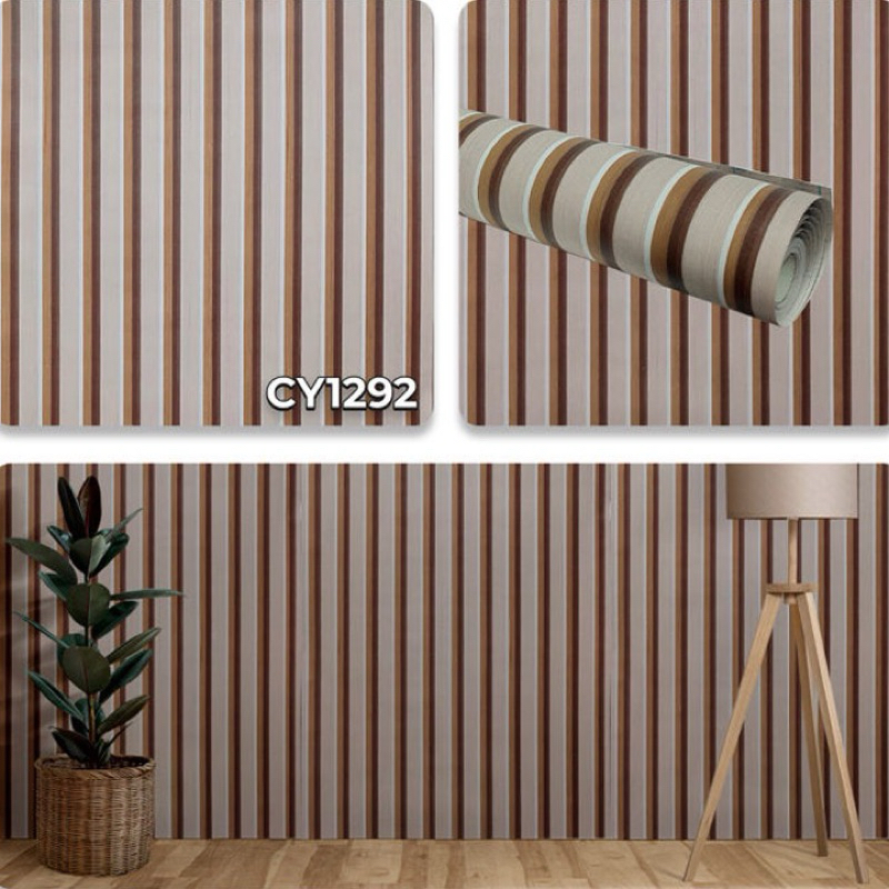 Jual (COD) Wallpaper Stiker Meja Lemari Partisi Rak Buku Motif Kayu ...