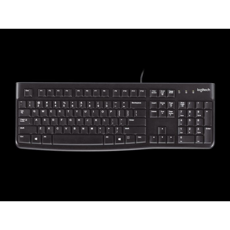 Jual 24. logitech k120 usb standard computer keyboard | Shopee Indonesia