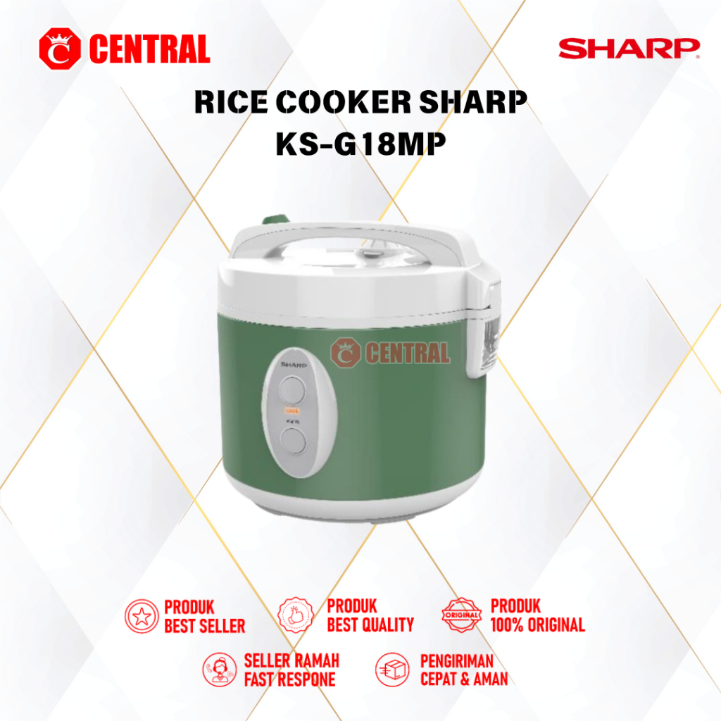 Jual RICE COOKER MAGIC COM SHARP KS-G18MP 1.8Liter | Shopee Indonesia