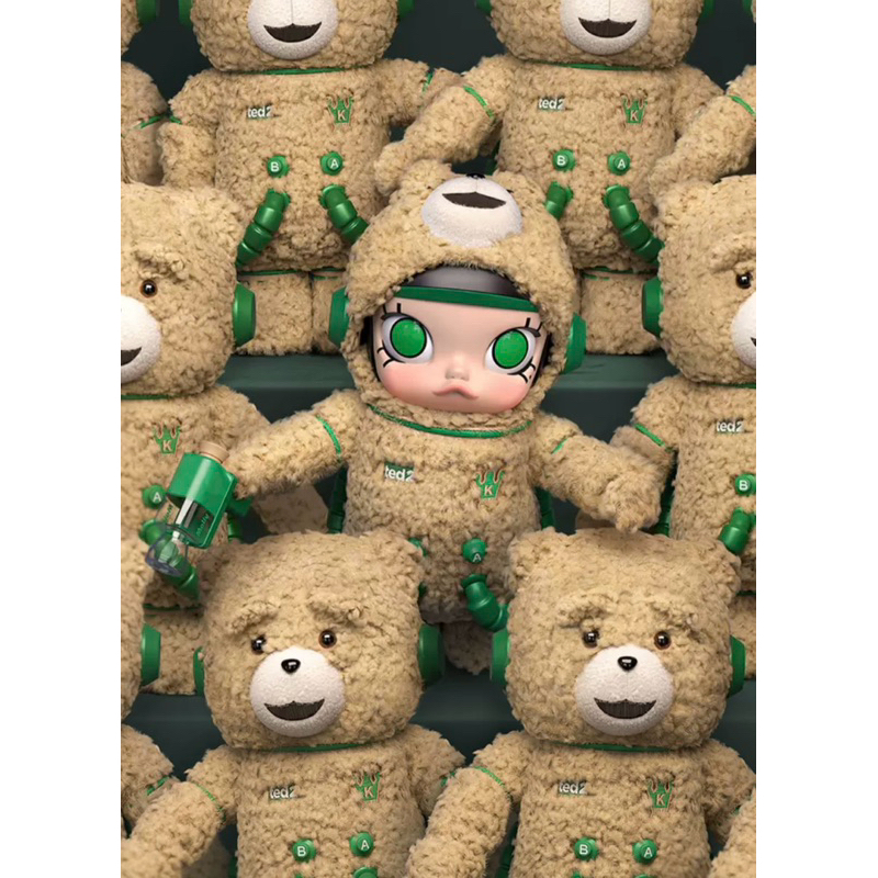 Jual Space Molly TED2 400% 30CM Mega Molly Popmart Original