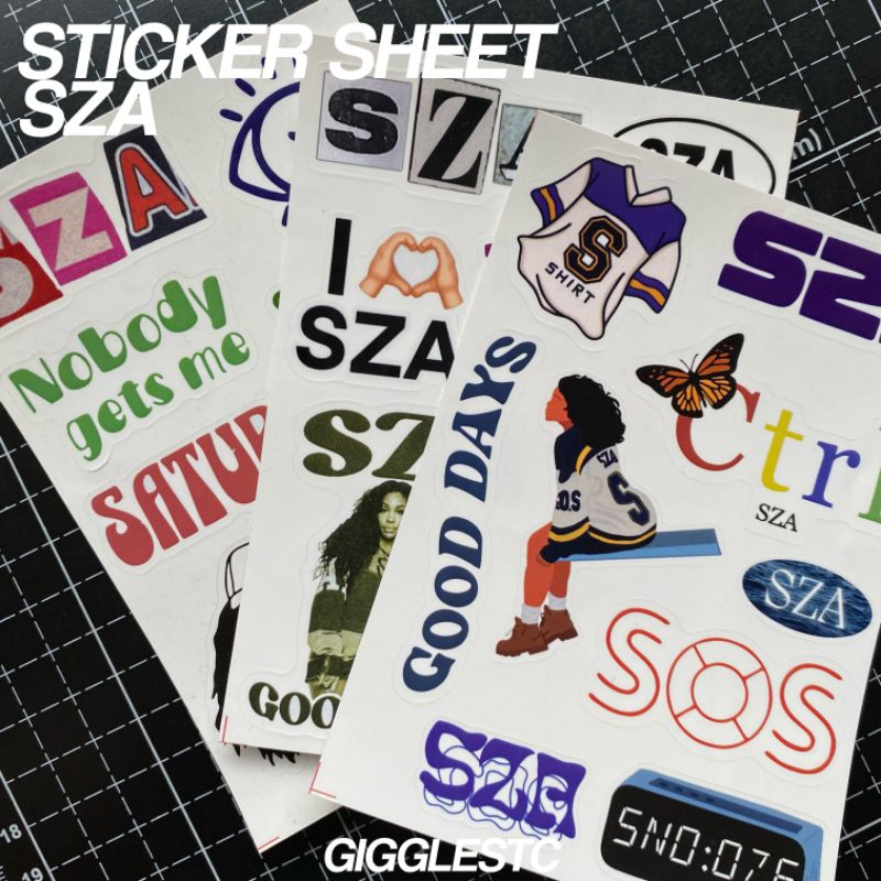 Jual Sticker Sheet SZA | Shopee Indonesia