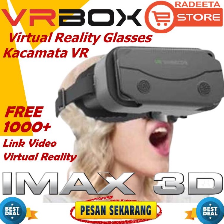 Jual VR Box dengan IMAX Giant Screen Kacamata Virtual Reality Shinecon ...