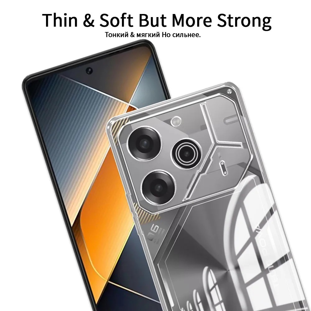 Jual Tecno Pova 6 Pro 5G Case Softcase CLEAR HD CAMERA PROTECTION Case ...