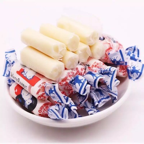Jual PERMEN SUSU WHITE RABBIT NON HALAL 250 GRAM / MILK FLAVORED CANDY ...