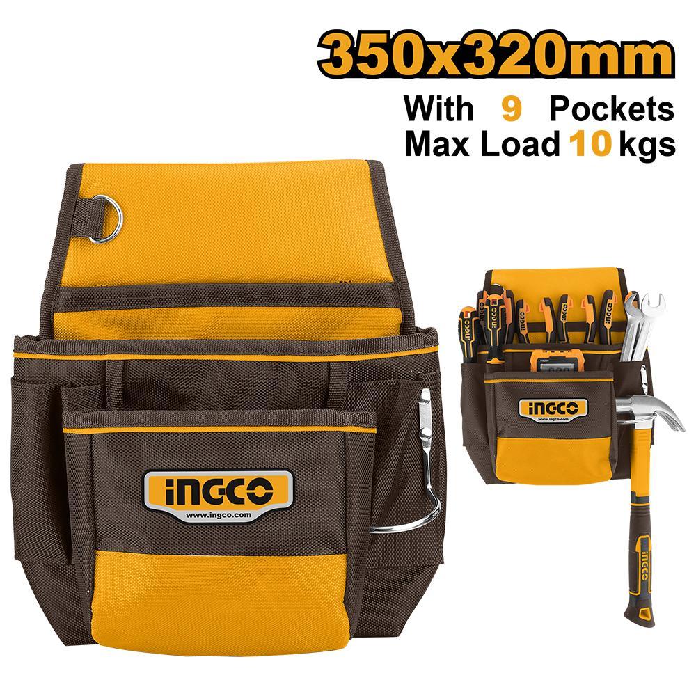 Jual Sabuk Tas Pinggang 10kg Perkakas INGCO HTBP010128 Alat Tool Belt ...