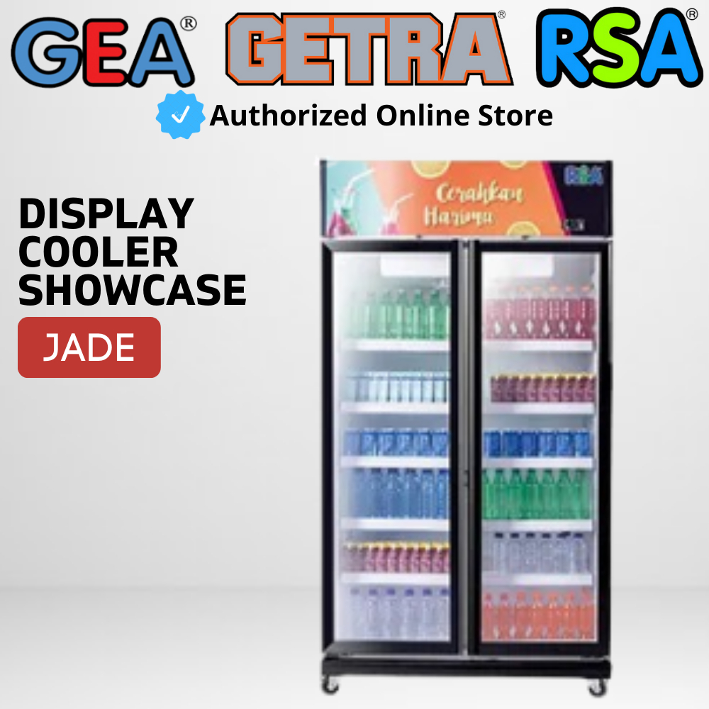 Jual SHOWCASE RSA JADE DISPLAY COOLER LEMARI PENDINGIN GARANSI RESMI
