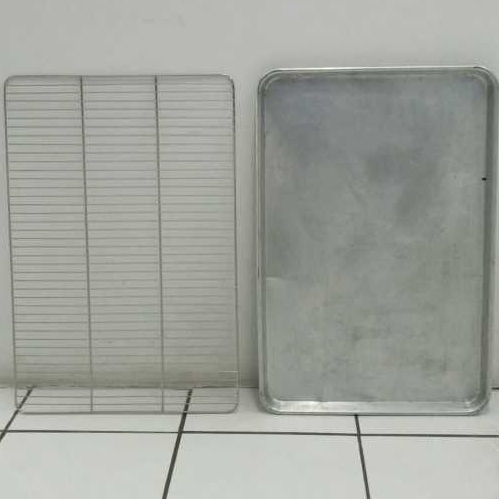 Jual Coolling tray 40x60 / coolling Rak / tatakan pendingin roti kue ...