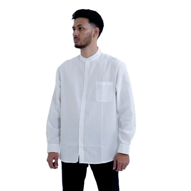 Jual Jackarmy - Longshirt Ghangi White | Shopee Indonesia