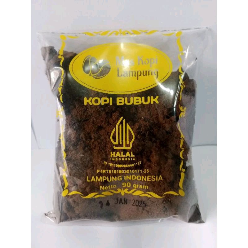 Jual KOPI BUBUK KOPI LAMPUNG MAS KOPI LAMPUNG | Shopee Indonesia