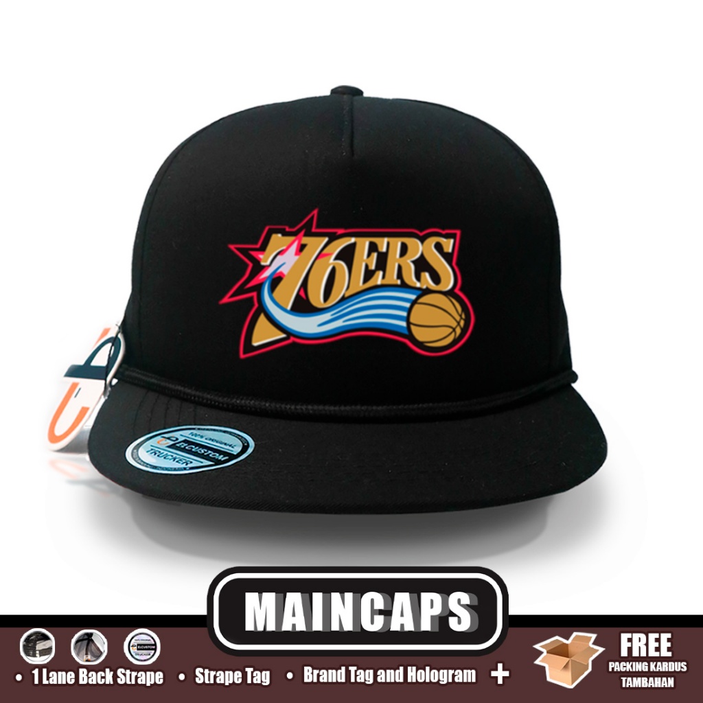 Topi 76ers Snapback Hat Jual Maincaps Topi Snapback Drill