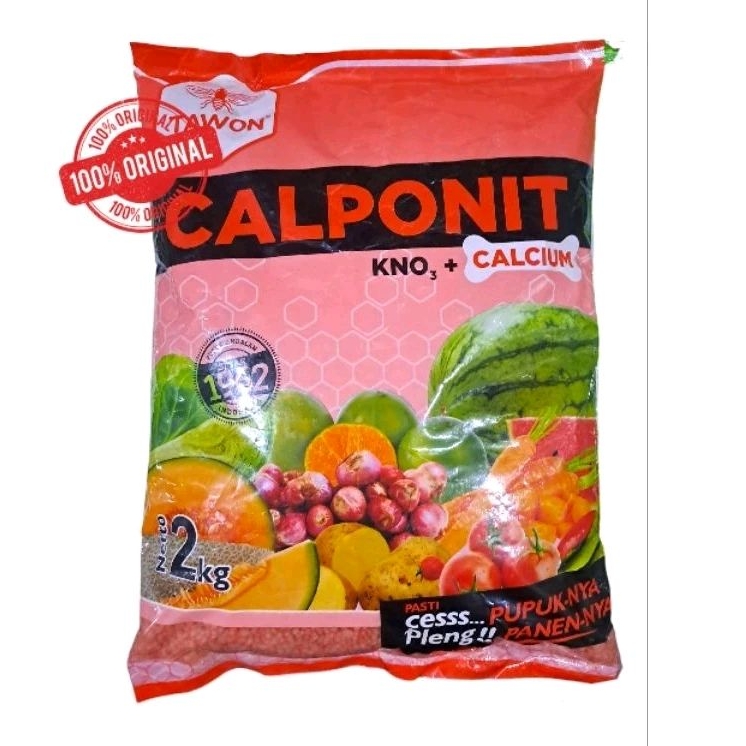 Jual Pupuk CALPONIT (KNO3 + Kalsium) - 2 Kg TAWON (100% Original ...