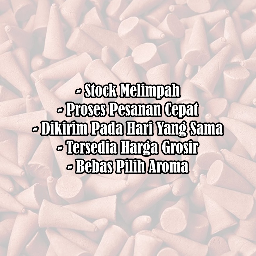 Jual BUKHUR KERUCUT MAGHRIBI ASAP BAWAH ISI 50PCS | Shopee Indonesia