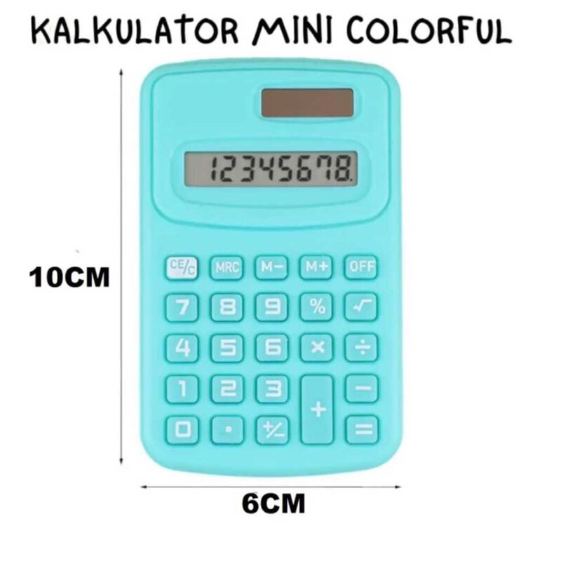 Jual KALKULATOR SUPER MINI Kinci 568 A / KALKULATOR 8 DIGIT ...