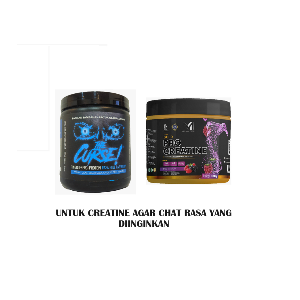 Jual JNX The Curse Blue Rush - Muscle First Pro Creatine 360 gr pilih ...