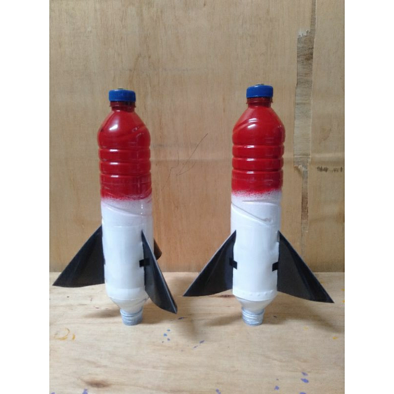 Jual Roket Air Siap Pakai | Prakarya Sains | Kerajinan Botol Plastik ...