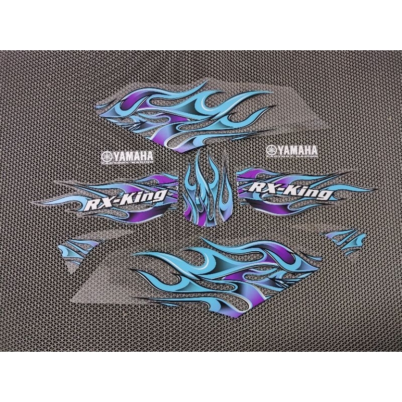 Jual STRIPING TRANSPARAN YAMAHA RX KING 135 DESAIN API | Shopee Indonesia