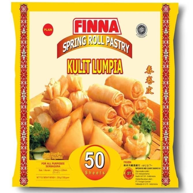 Jual Finna Spring Roll 125x125mm isi 50 lembar | Shopee Indonesia
