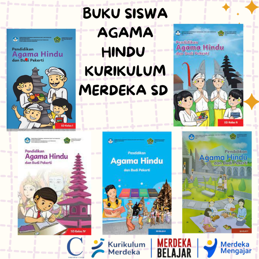 Jual Buku Siswa Pendidikan Agama Hindu SD Kelas 1 Kurikulum Merdeka ...