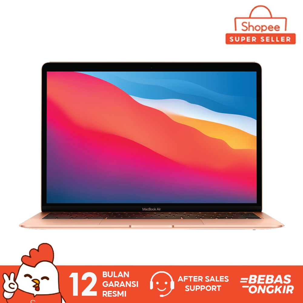 Jual 𝐌𝐚𝐜𝐛𝐨𝐨𝐤 Air M1 Chip 2020 13 Inch [ Ram 8gb Ssd 256gb ] Shopee