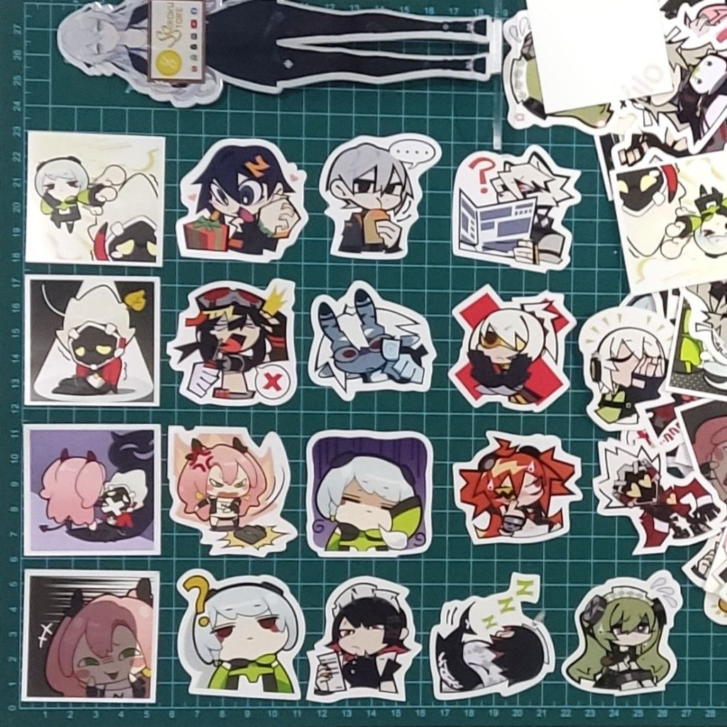 Jual Zenless Zone Zero Premium Sticker Pack / Paket Set Stiker Game ...