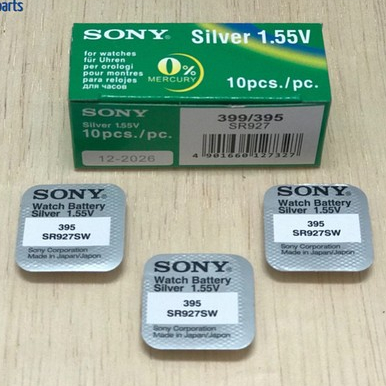 Batterie 399/395 Per Orologi (ex Sony) SR927W - 5 Pezzi, Voltaggio - Foto 6
