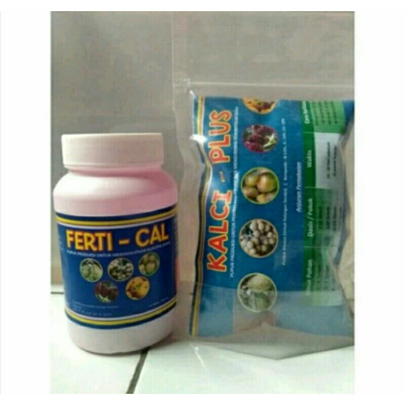 Jual KALCI-PLUS @ 500 gr/pack - Pupuk utk mengurangi kerontokan bunga ...