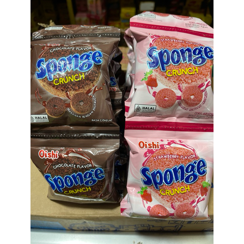 Jual SPONGE CRUNCH 1000 RENCENG ( ISI 10 ) | Shopee Indonesia