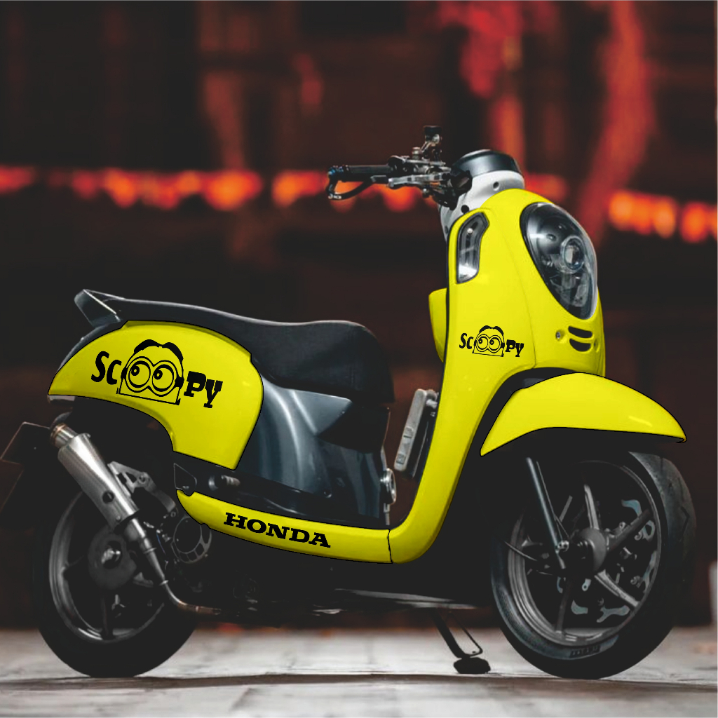 Jual Decal Scoopy 2013 2014 2015 2016 2017 Full body Stiker Scopy fi ...