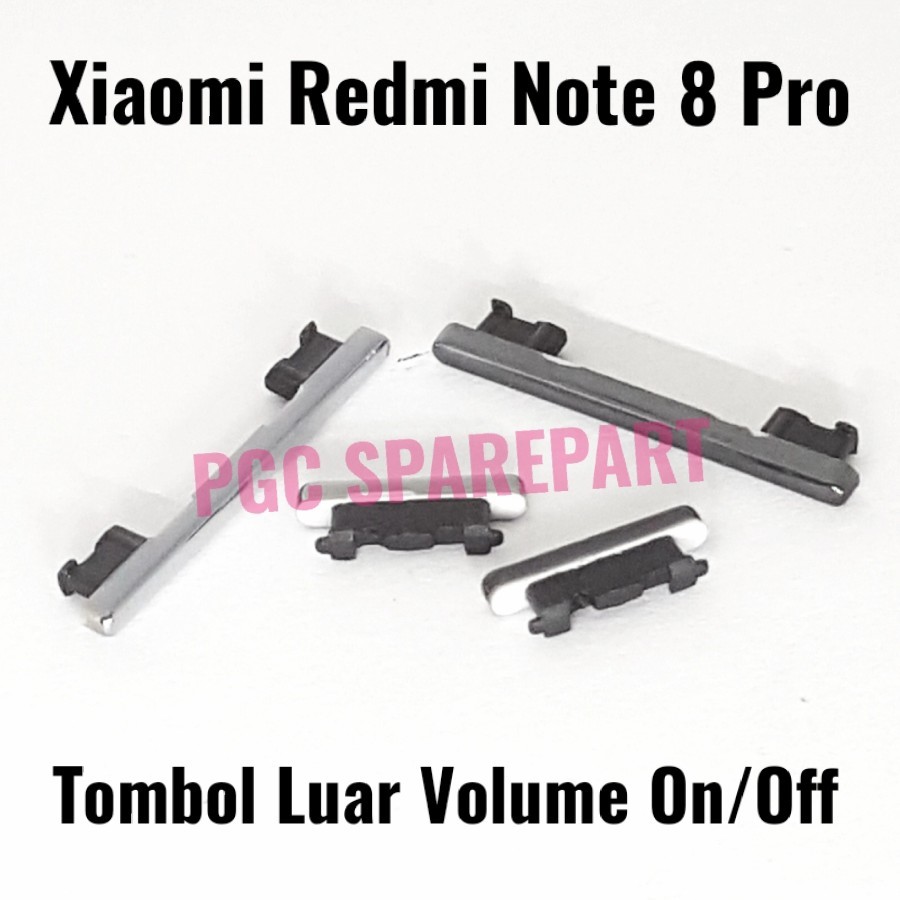 Jual Tombol 1set Volume Power On Off Xiaomi Redmi Note 8 Pro - Button ...