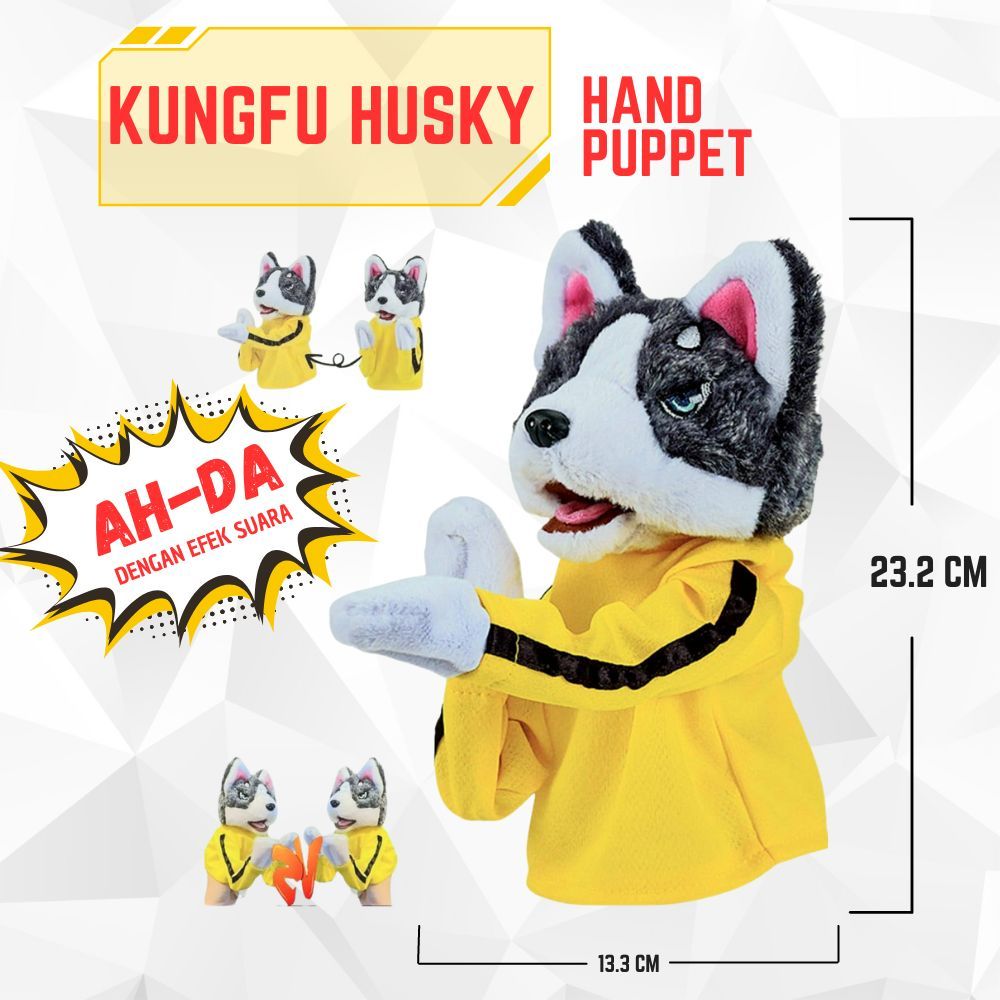 Jual Cleair O2 Kungfu Husky Doll Boxing Hand Puppet Boneka Tinju