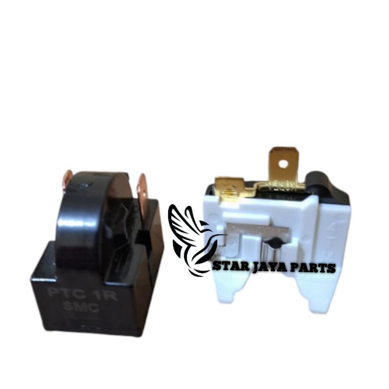 Jual [Relay SAMSUNG] Set Relay 2 Pin + Overload Kulkas SAMSUNG 1 Pintu ...