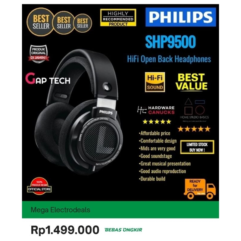 Jual philips shp9500 sale