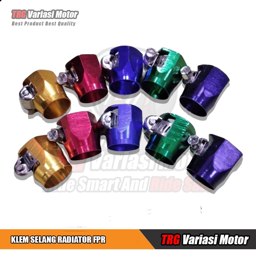 Jual Klem Selang Radiator Klem Selang Bensin FPR 4 Varian Warna Harga ...
