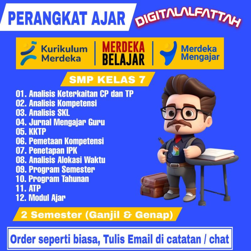 Jual PERANGKAT PEMBELAJARAN KURIKULUM MERDEKA MODUL AJAR SMP KELAS 7 ...
