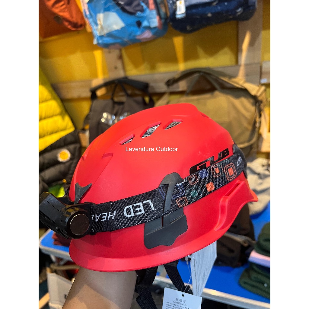 Jual Helm safety helmet rock climbing caving outbound rescue high ...