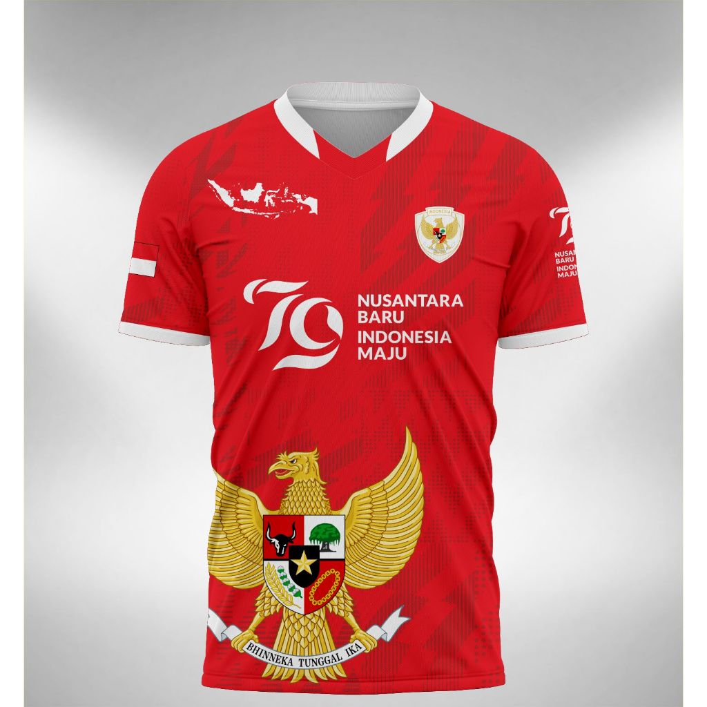Jual Jersey Garuda Timnas Indonesia Fantasy HUT KEMERDEKAAN RI 74 HOME ...