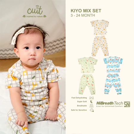 Setelan Anak Baju Bayi 3 Bulan - 2 Tahun
