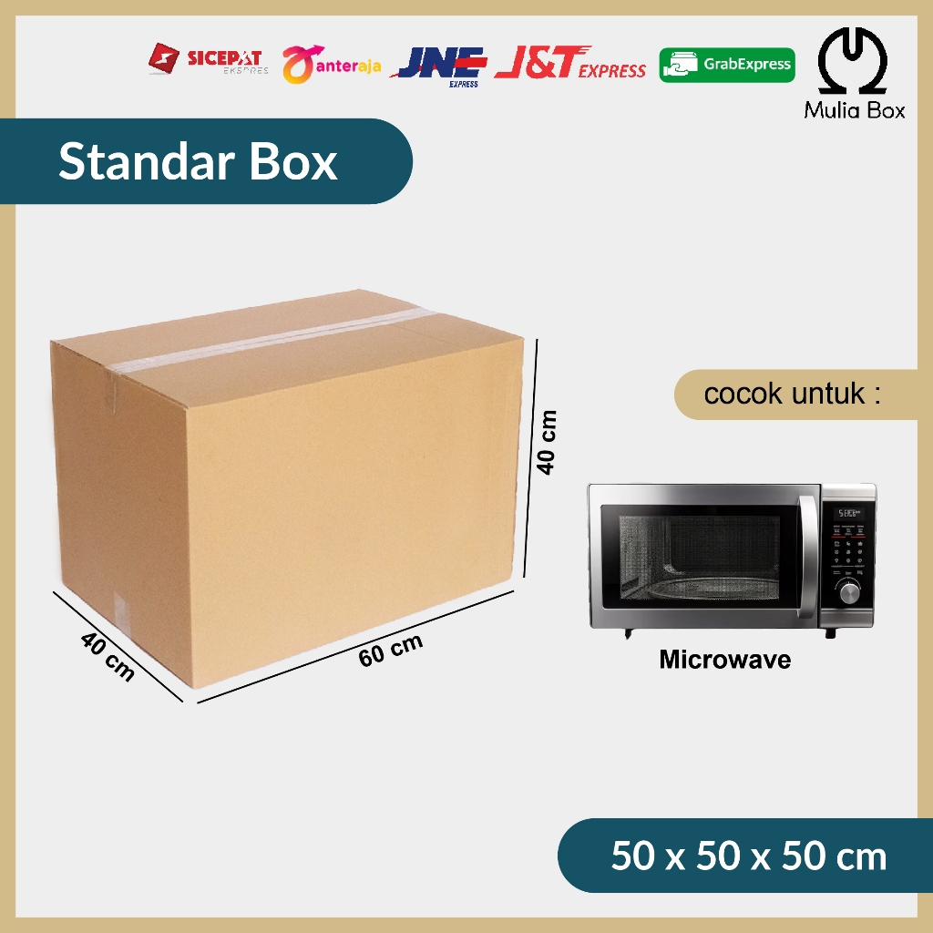 Jual Kardus Packing Standar Box 60 x 40 x 40 cm Corrugated Karton Dus ...