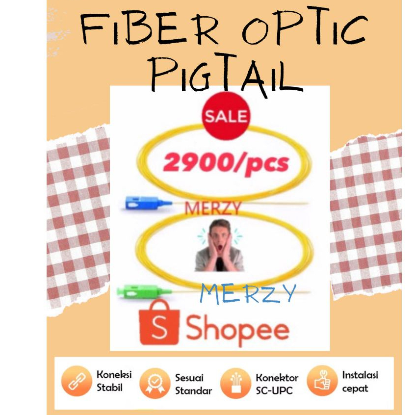 pigtail fiber optik sc upc 2mm 1.5 mtr terlengkap