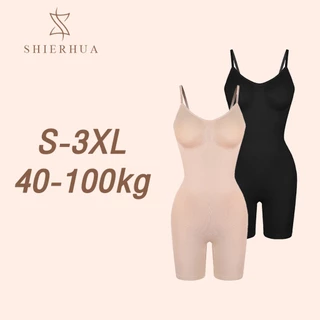 SHIERHUA 3 IN 1 S-3XL korset pelangsing perut buncit celana korset melahirkan wanita korset ibu melahirkan mamaway pengecil perut