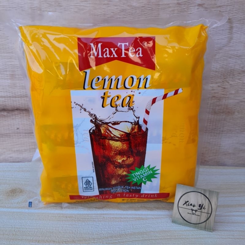 Jual Max Tea Lemon Tea / Minuman Serbuk Teh Rasa Lemon Tea 750g (30 ...