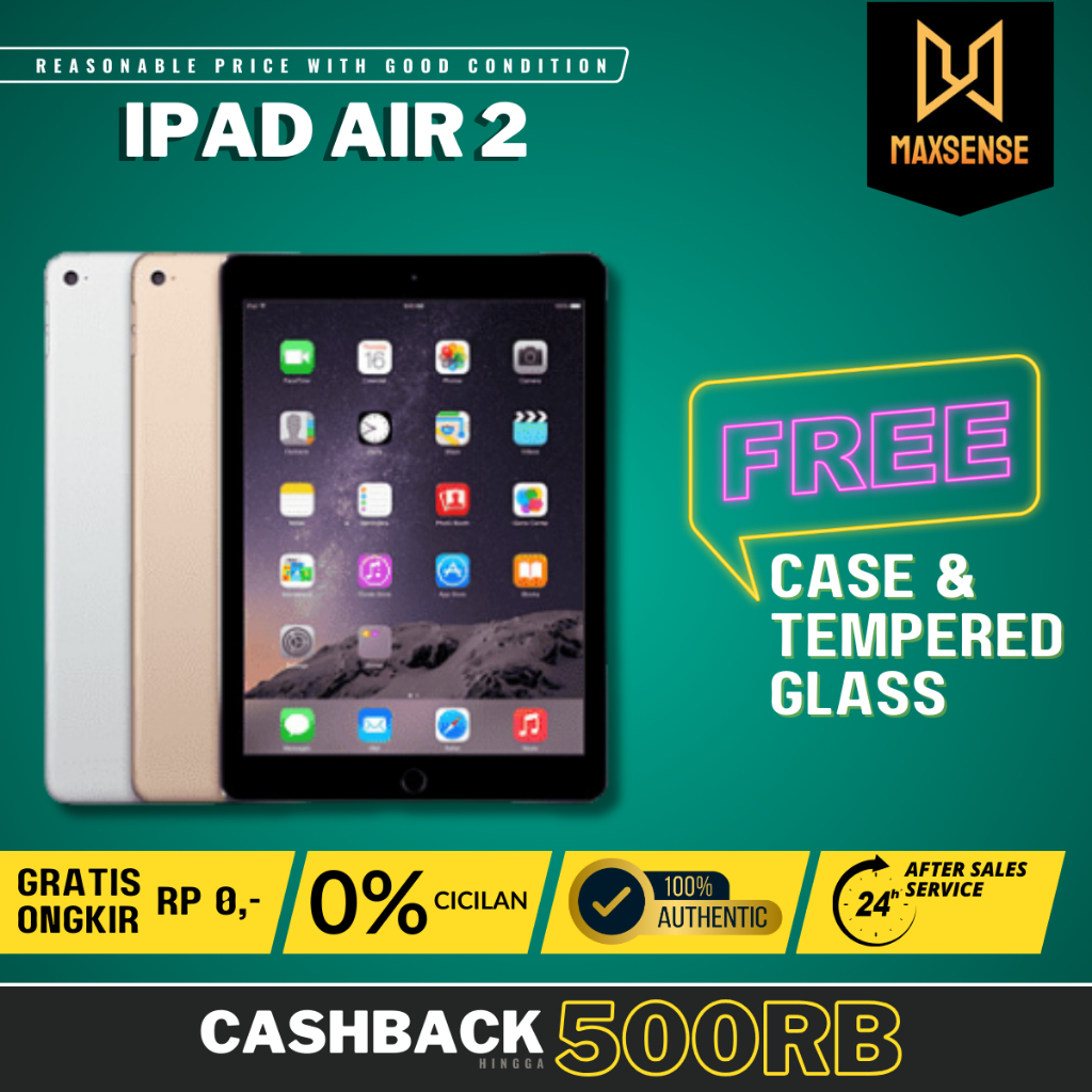 iPad air2 wifiモデル 16GB（iPad Air2 16GB Wifiモデル 画面