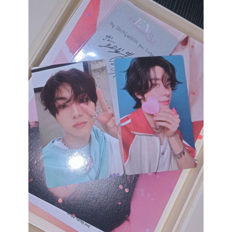 Jual WTS Inceptio Photocard official ENHYPEN Jake & Jungwoon | Shopee ...