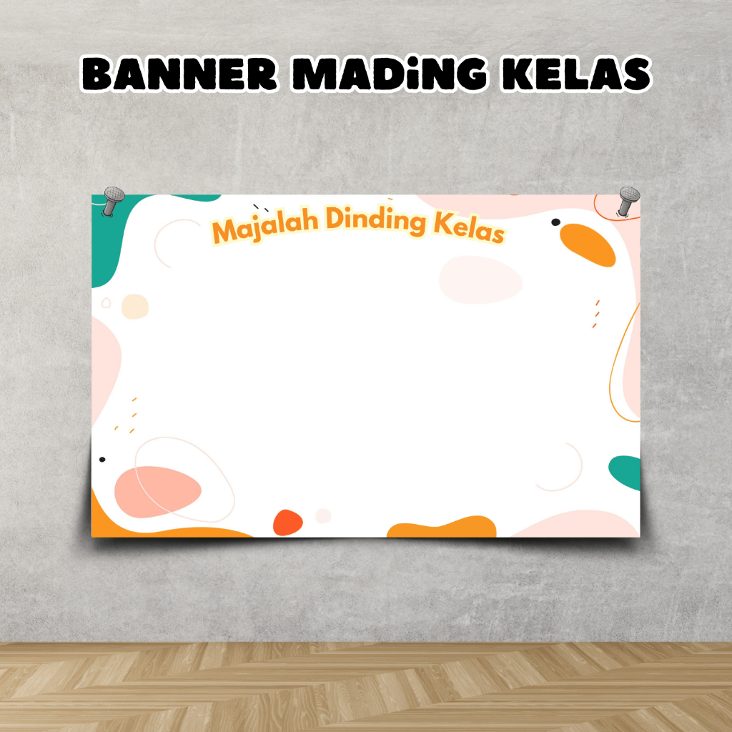 Jual Banner Mading Kelas Ukuran 80x50cm | Shopee Indonesia
