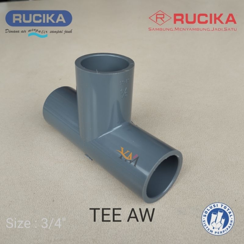 Jual TEE PVC AW RUCIKA 3/4 INCH | Shopee Indonesia