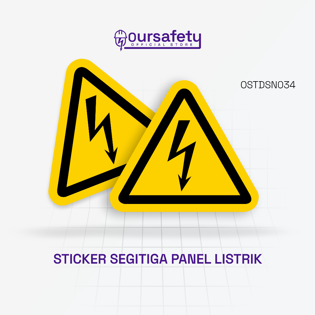 Jual Stiker Segitiga Panel Listrik | Shopee Indonesia